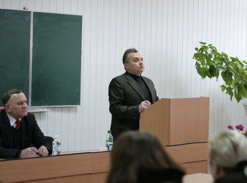 Зустріч з директором Уманської районної державної виконавчої дирекції соціального страхування з тимчасової втрати працездатності Мельником Миколою Григоровичем